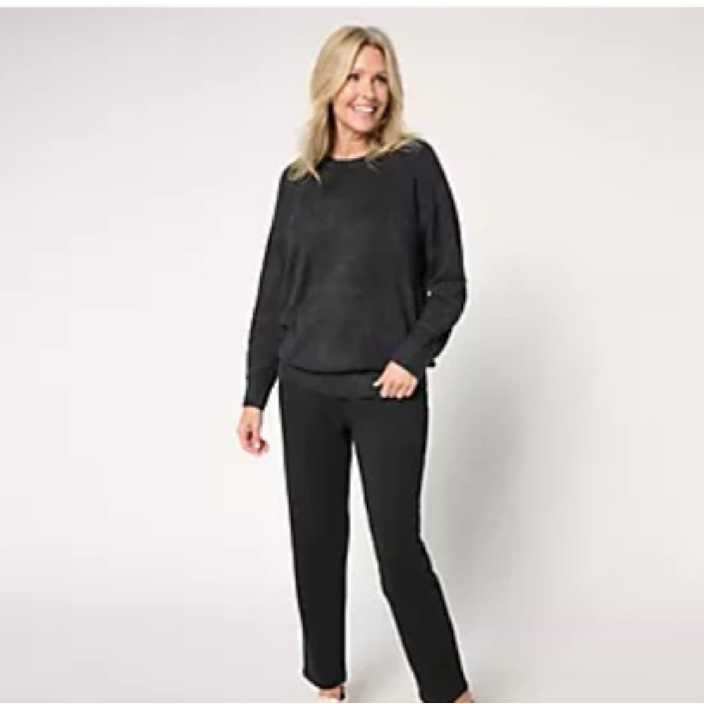 NWT Barefoot Dreams Lounge Set - Black - Size S - Picture 2 of 10